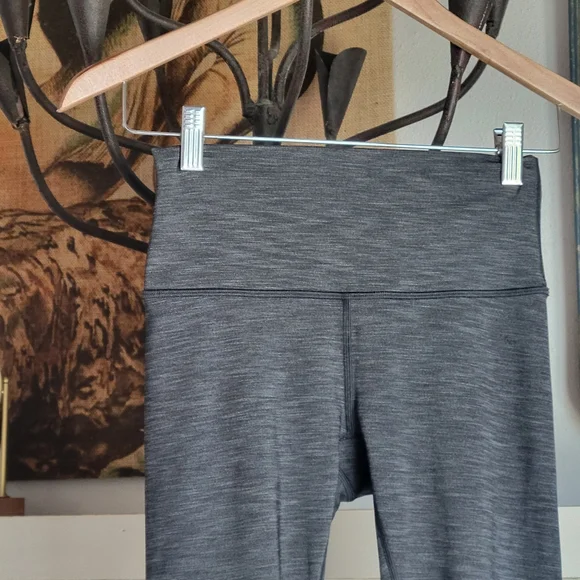 LULULEMON Heather Graphite Gray Leggings - Picture 12 of 13